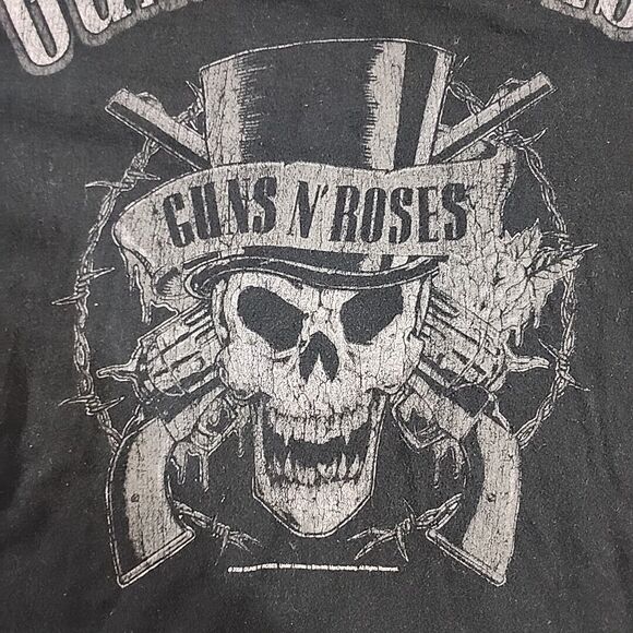 The Core T-Shirt Unisex XL Black Cotton Guns N Roses 2006 Y2K Graphic Sportswear - Picture 3 of 13